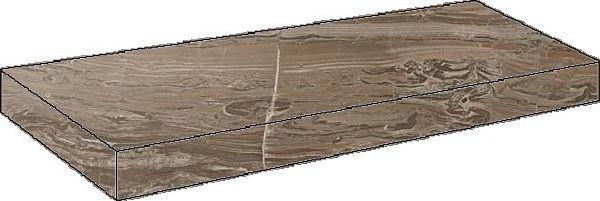 Купить Atlas Concorde S.M. Woodstone Taupe Scal. Ang. S 33х60 