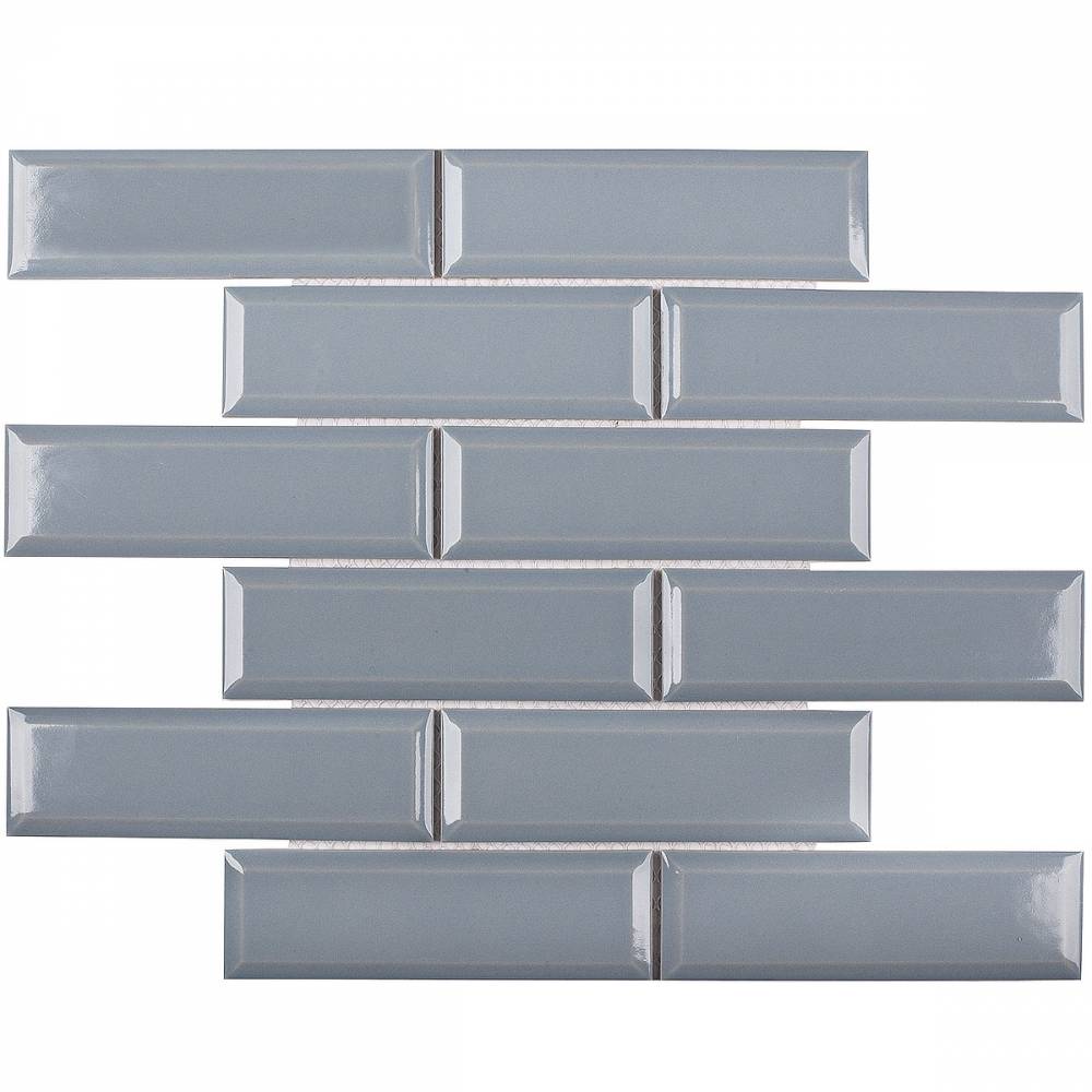Купить Starmosaic Albion 45х145 Metro Bluish-Grey Glossy 28,68х29,56 