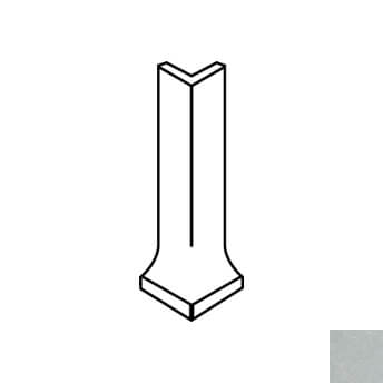 Купить Equipe Area15 Cove Skirting Outside Corner Grey 2.5x10.7 