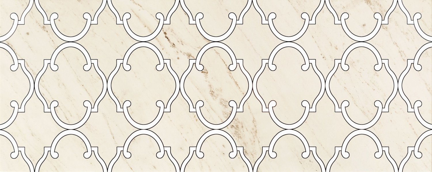 Купить Tubadzin Dekor Larda White 29,8х74,8 