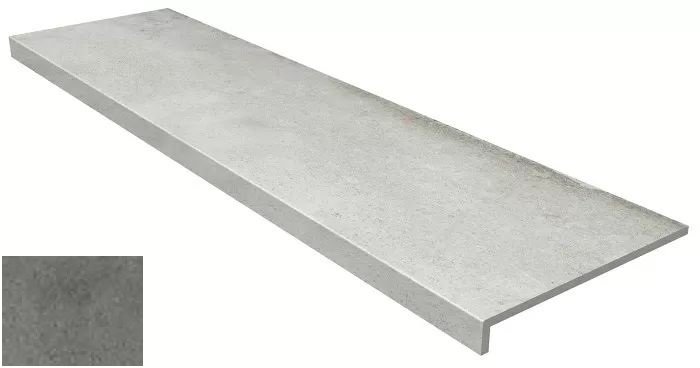 Купить Gres De Aragon Urban Peldano Anti-Slip Rect Grafito 31,5x119,7 