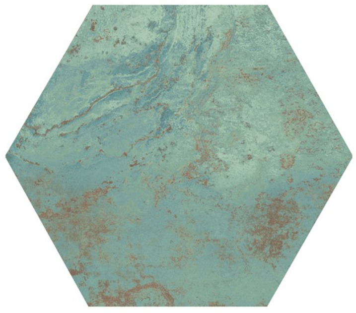 Купить Zinc Green Natural Hexagon 25х29 