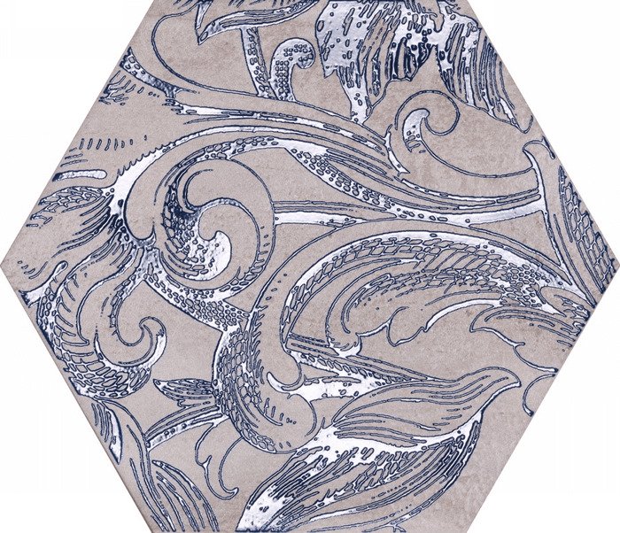 Купить Cir&Serenissima Fuoritono Esagona Fuoridamasco Mix S/6 24x27.7 