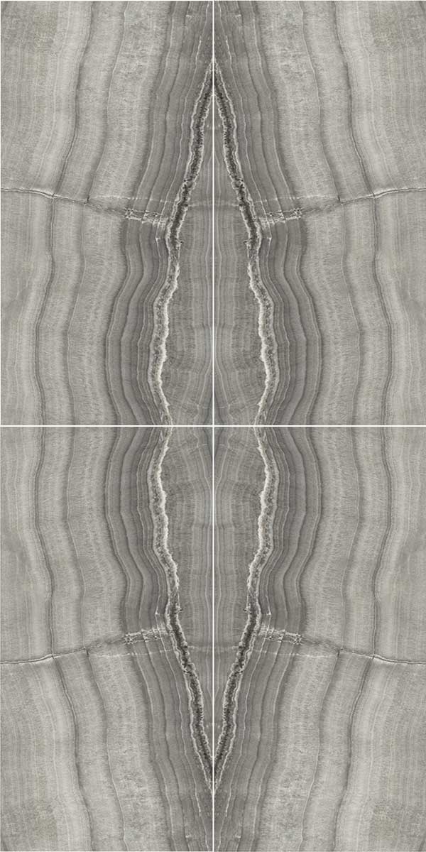 Купить Cerdomus Skorpion Bookmatch Grey Polished Ret 60x120 