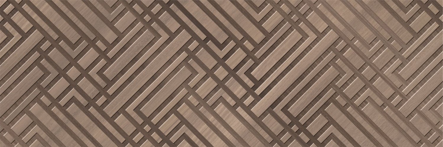 Купить Saloni Eukalypt Rev. Kross Marron-Cacao 40х120 