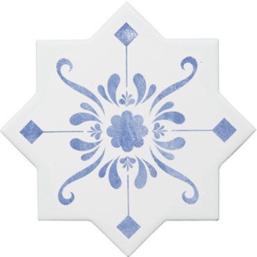 Купить Cevica Beсolors Star Dec. Electric Blue 13.25х13.25 