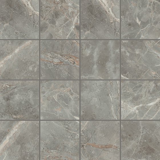 Купить Rex Etoile De Rex Mosaico Gris Glossy 6mm 30х30 