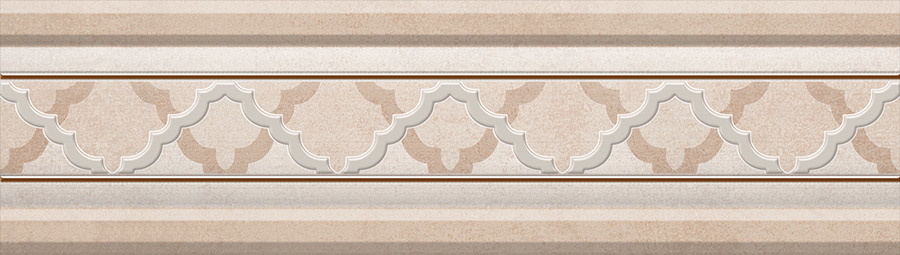 Купить Mayolica Cenefa Montreal Ivory 8х28 