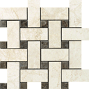 Купить FLAMINIA BASKET WEAVE (BIANCO/ NERO) 32х32 