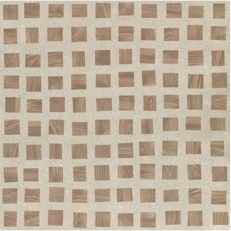 Купить Piemme Valentino Bits&Pieces Pearl Grey Quad Nat Ret 60x60 