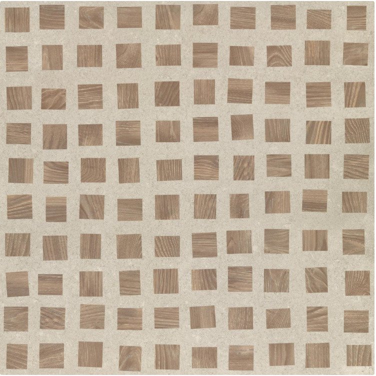 Купить Piemme Valentino Bits&Pieces Pearl Grey Quad Nat Ret 60x60 