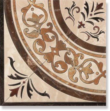 Купить Ceracasa Deco Jainoor Angulo Crema 38.8x38.8 