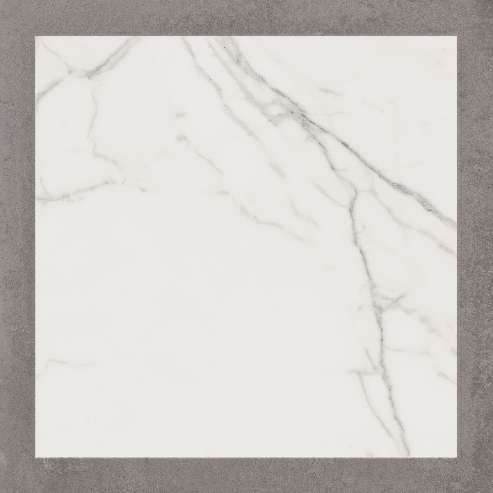 Купить Flaviker Supreme Frame Royal Statuario/Backstage ASH Rett 60*60 