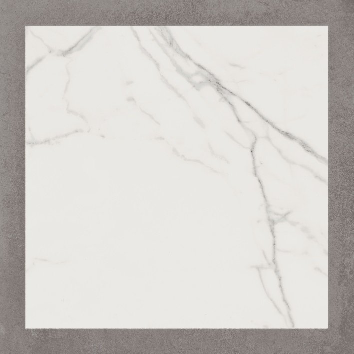 Купить Flaviker Supreme Frame Royal Statuario/Backstage ASH Rett 60*60 