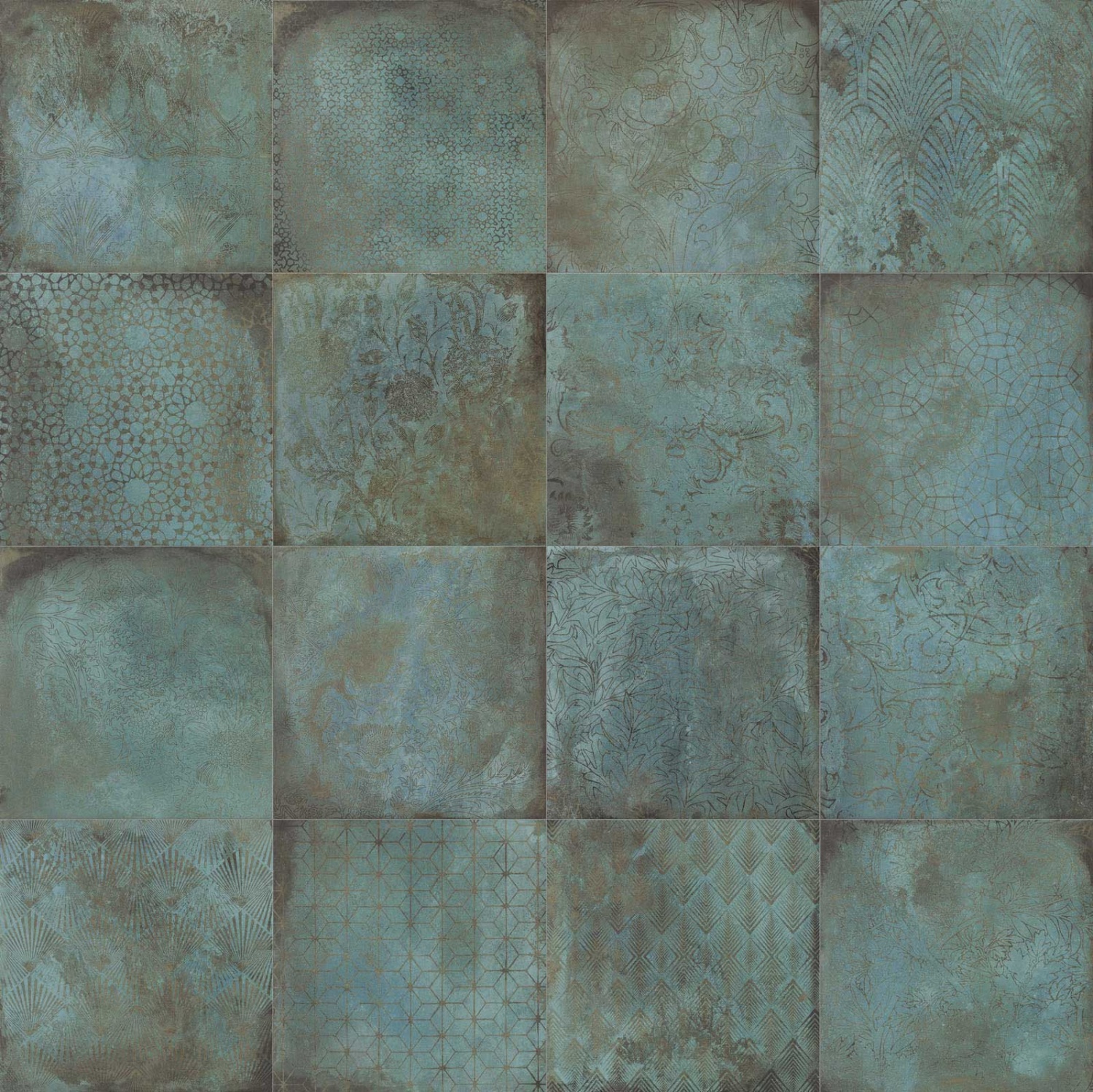 Купить Caesar Trace Mint Decoro Mix Ret 60x60 