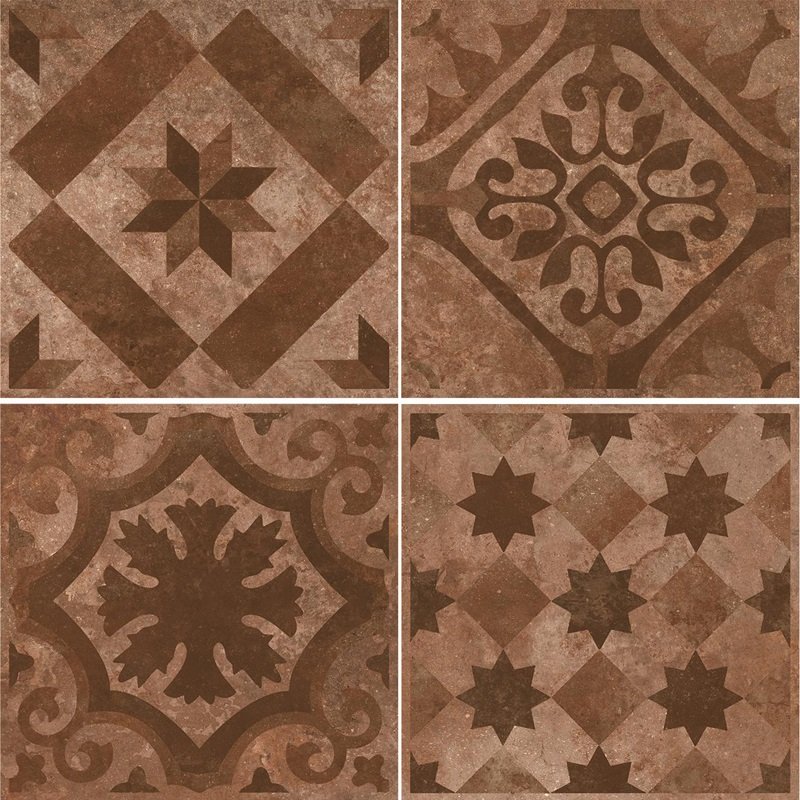 Купить Ceracasa Livorno Deco. Medici Terracotta 40,2x40,2 