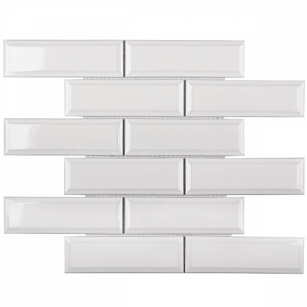 Купить Starmosaic Albion 45х145 Metro White Glossy 28,68х29,56 