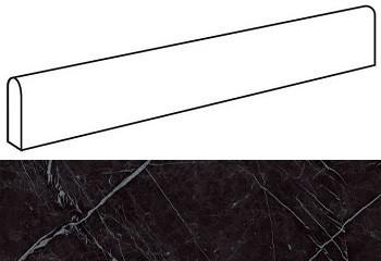 Купить Atlas Concorde Marvel Stone Nero Marquina Battiscopa Lapp. 7,2x60 
