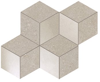 Купить Atlas Concorde Kone Silver Mosaico Esagono Grip 30X35 