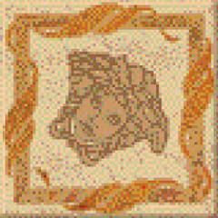 Купить Versace Palace Gold Ang. Foglia Beige 9,8x9,8 