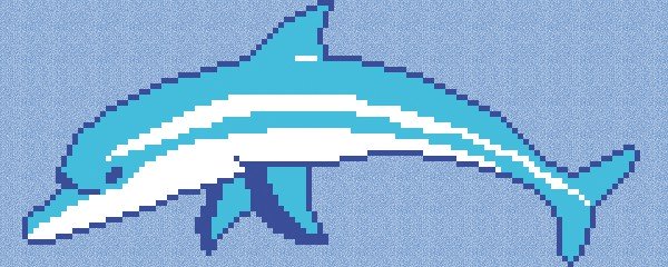 Купить Vidrepur Панно Delfin Marino (на сетке) 317X126,8 