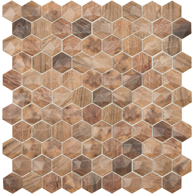 Купить Vidrepur Hex Woods №4700D (на сетке) 31,7X30,7 