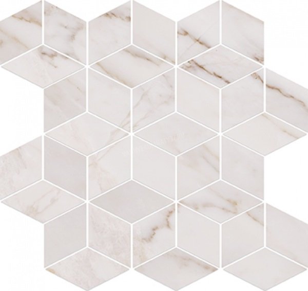 Купить Mei (Meissen) Вставка Carrara Мозаика Белый 28x29.7 