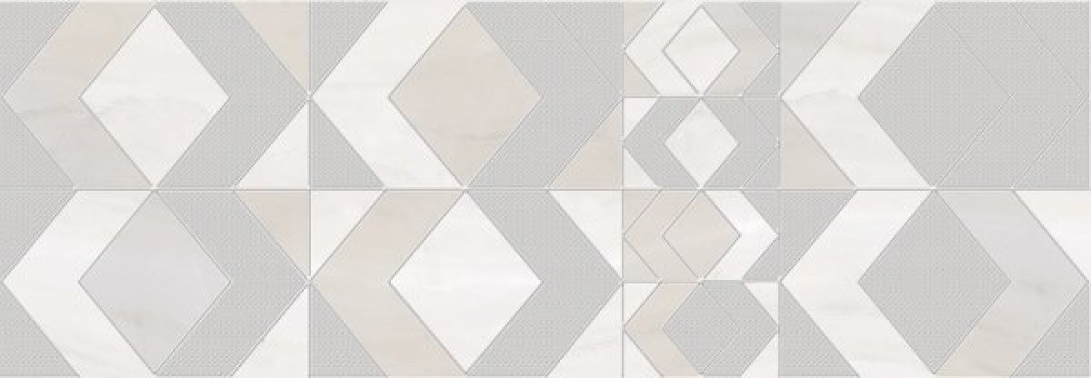 Купить Eletto Ceramica Gala Ivory Geometry Decor 24,2x70 