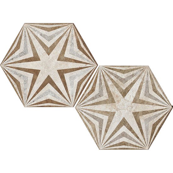 Купить Fioranese Heritage Deco Esagona Texture 3 34,5х40 