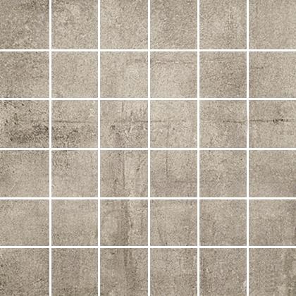 Купить Brennero Concrete Mosaico Tozzetto Taupe Lapp. 30х30 