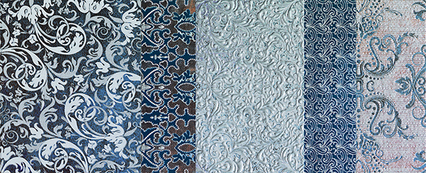 Купить Impronta Shine Batik Turchese Dec.B 24x59 