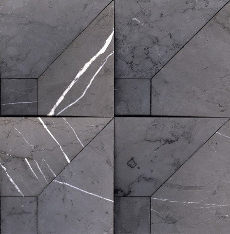 Купить L'antic Colonial Highlands Square Dark Grey 1,8 mm 29x29 
