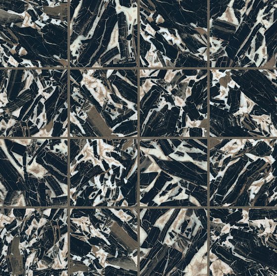 Купить Rex Etoile De Rex Mosaico Brown River Glossy 6mm 30х30 