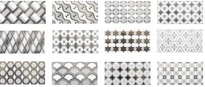 Купить Fabresa Biselado Eclectic BN Decor Mix BX 10x20 