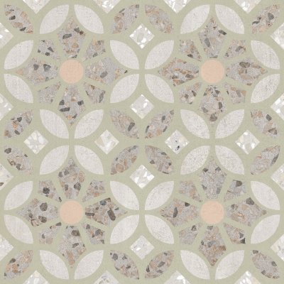 Купить Vitra Beton-Terrazzo Декор Пэчворк Лаппато Ректификат R9 60х60 