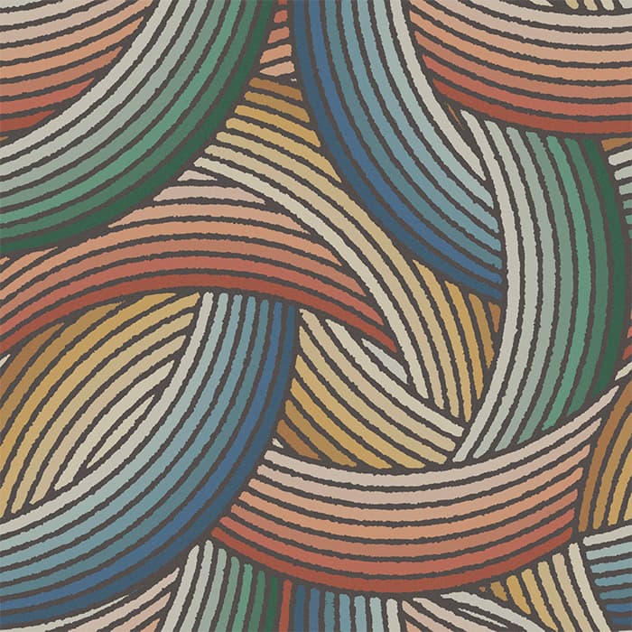 Купить Wide&Style Fl.Twist Multicolor 120x120 