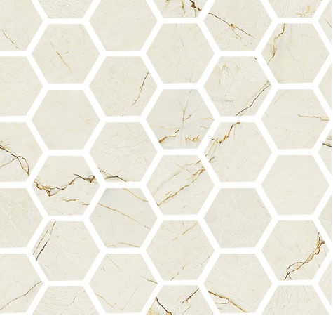 Купить Fioranese Marmorea Intensa Mosaico Exa Venato Caramel 30x30 