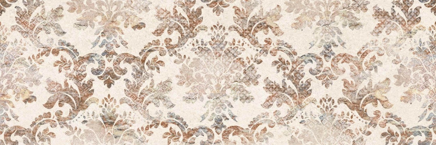 Купить Undefasa Saona Decorado Ducal Marfil 25х75 