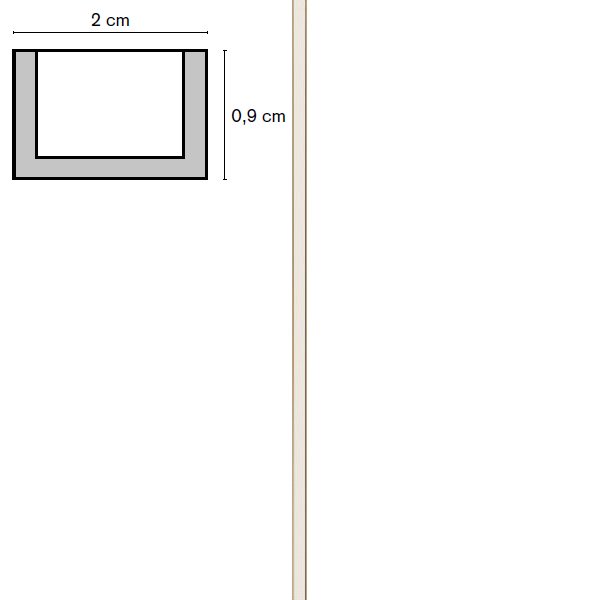 Купить Marca Corona 4D Profile Bronze + White 2x80 