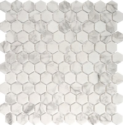 Купить Onix Hex. Statuario Matte Malla Rev 30,1х29 