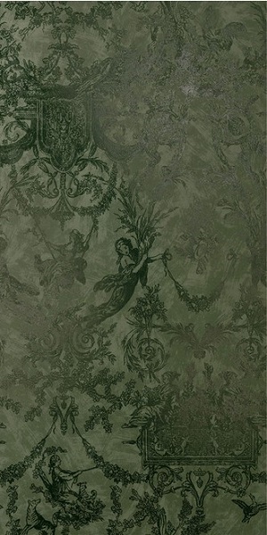 Купить Cir&Serenissima Chromagic Toile De Jouy Olive 60x120 