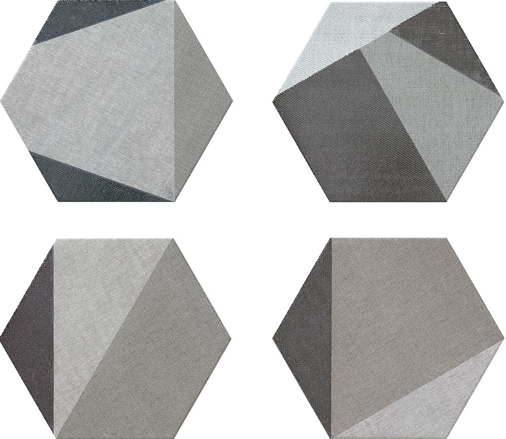 Купить Realonda Hextangram Fabric Grey 33x28,5 