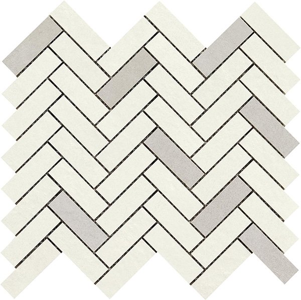 Купить Ragno Terracruda Mosaico Degrade Calce/Luce 33.2х128.8 