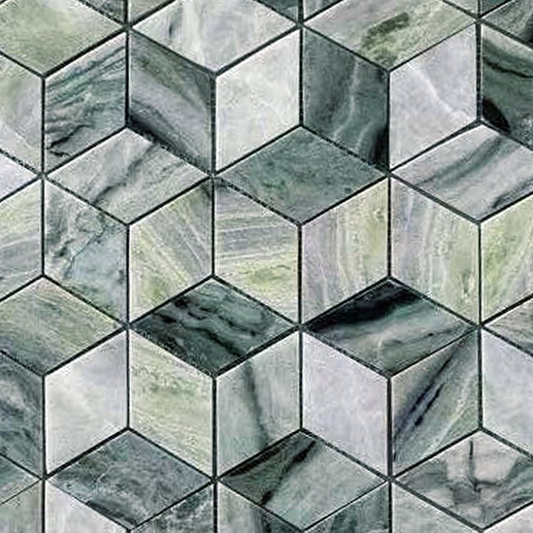 Купить Caramelle Pietrine Onice Verde Oliva Diamond POL 9,6x5,5 7mm 29,8x25,9 