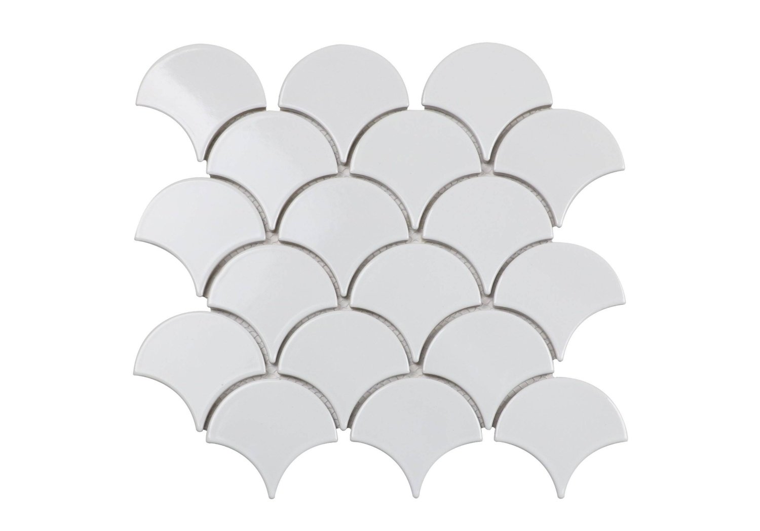 Купить Orro Mosaic Ceramic White Scales 25,9х27,3 