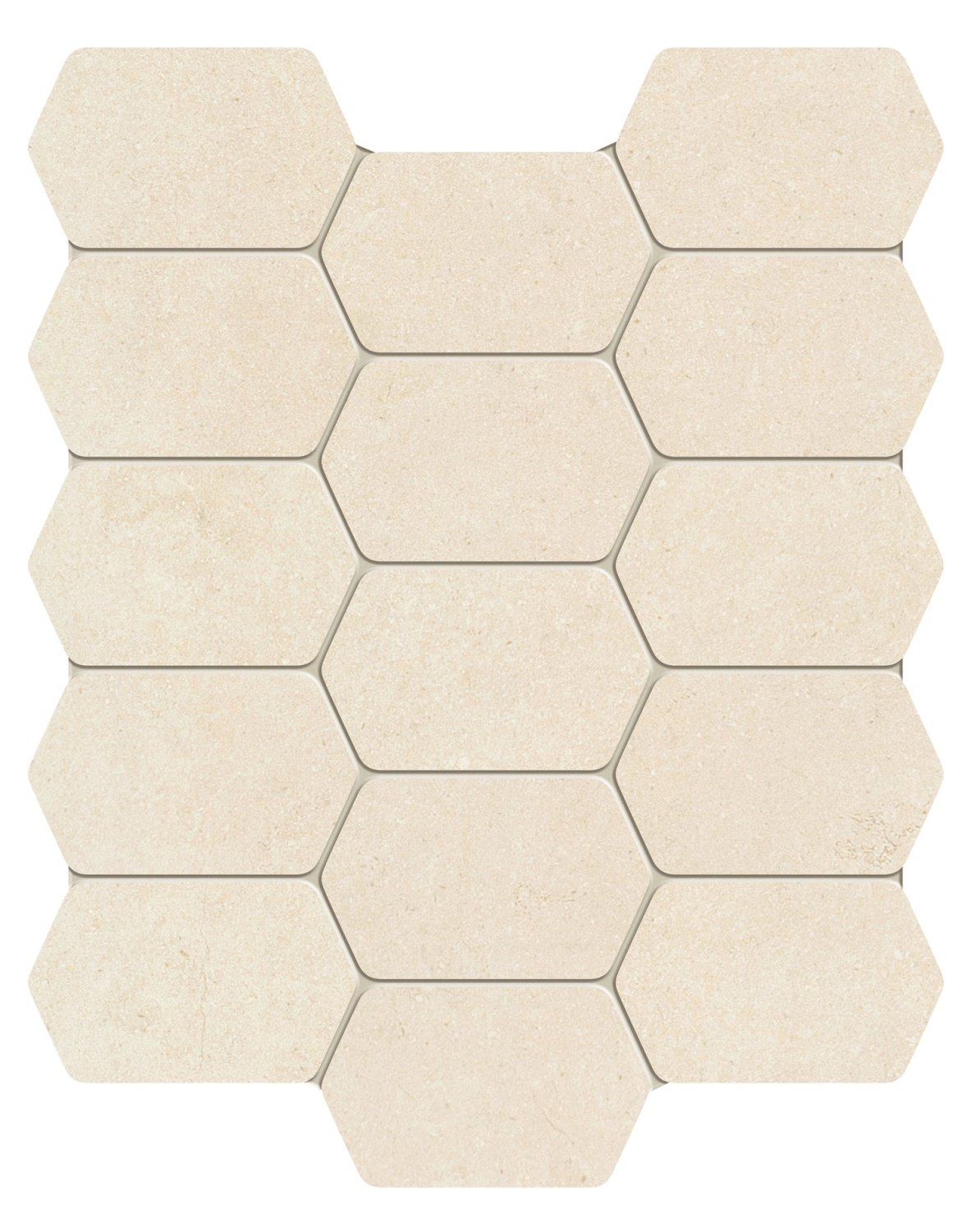 Купить Tubadzin Mozaika Lemon Stone White 29,8х25 