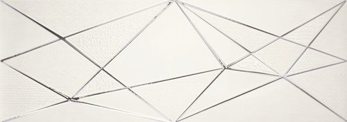 Купить Ape Crea Decor Zig Zag White 30x90 