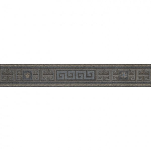 Купить Versace Greek Fascia Antracite/Oro 12,5х80 