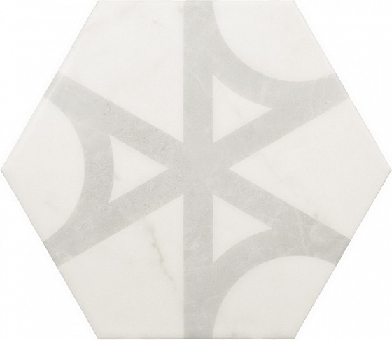 Купить Equipe Carrara Hexagon Flow Matt 17.5x20 