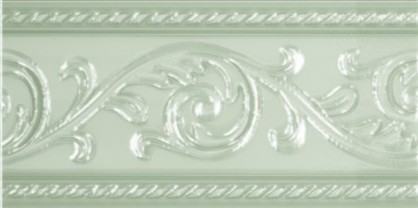 Купить APE Caprichosa Cenefa Yara Verde Pastel 7,5х15 